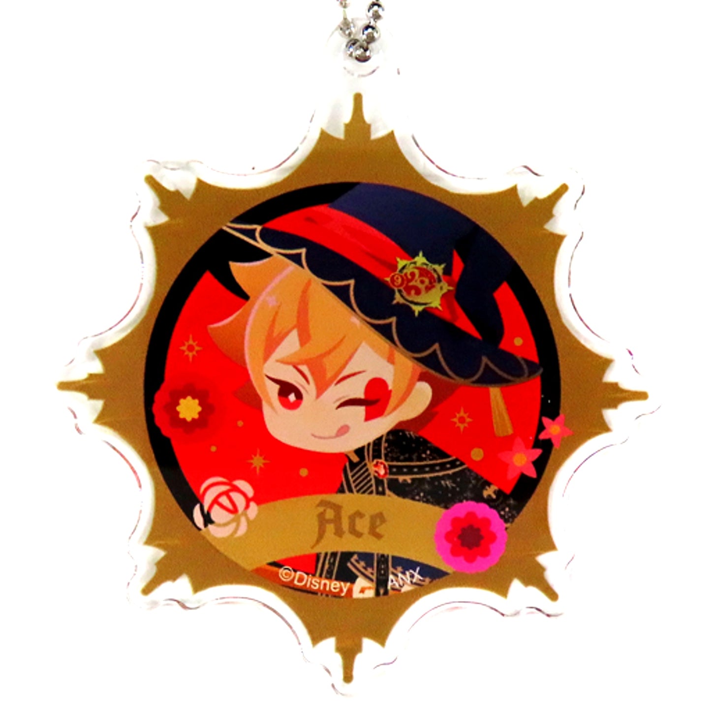 Ace Trappola Disney Twisted Wonderland Deformed Acrylic Charm Collection Bloom Birthday ver. Premium Birthday 2023 POP UP SHOP in Animate [USED]