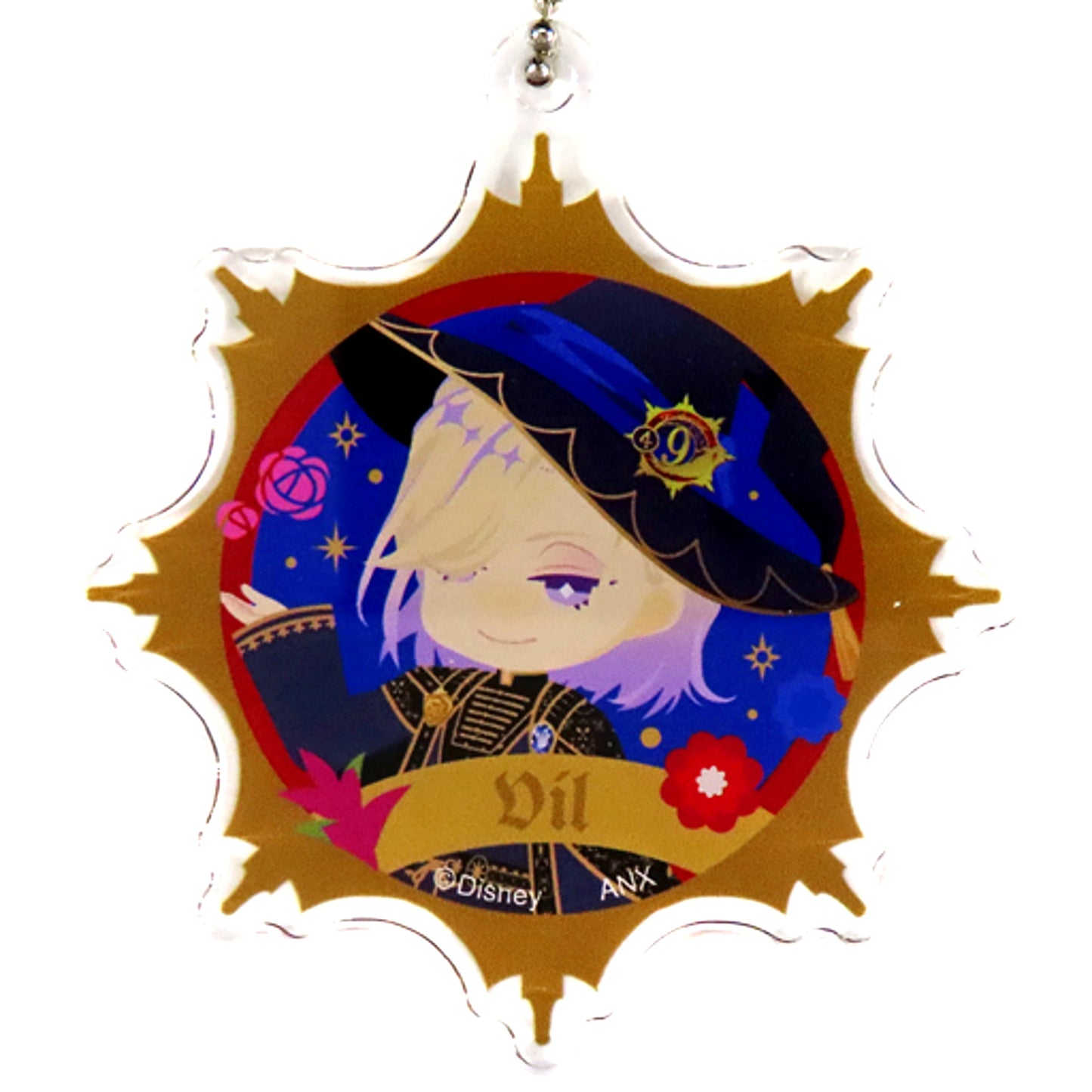 Vil Schoenheit Disney Twisted Wonderland Deformed Acrylic Charm Collection Bloom Birthday ver. Premium Birthday 2023 POP UP SHOP in Animate [USED]