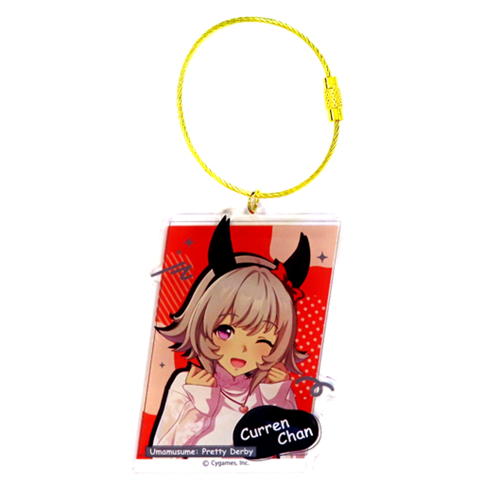 Curren Chan Umamusume Pretty Derby Casual Clothes Acrylic Keychain [USED]