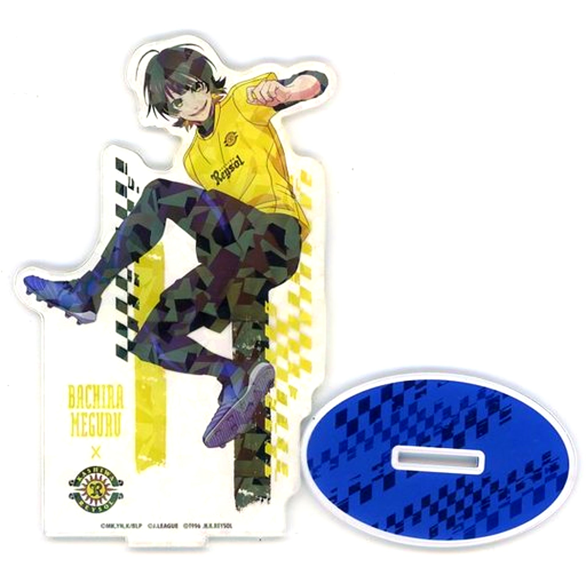 Meguru Bachira Kashiwa Reysol Hologram Acrylic Stand J.League x Blue Lock Project J.League 30th Anniversary Vol. 2 [USED]