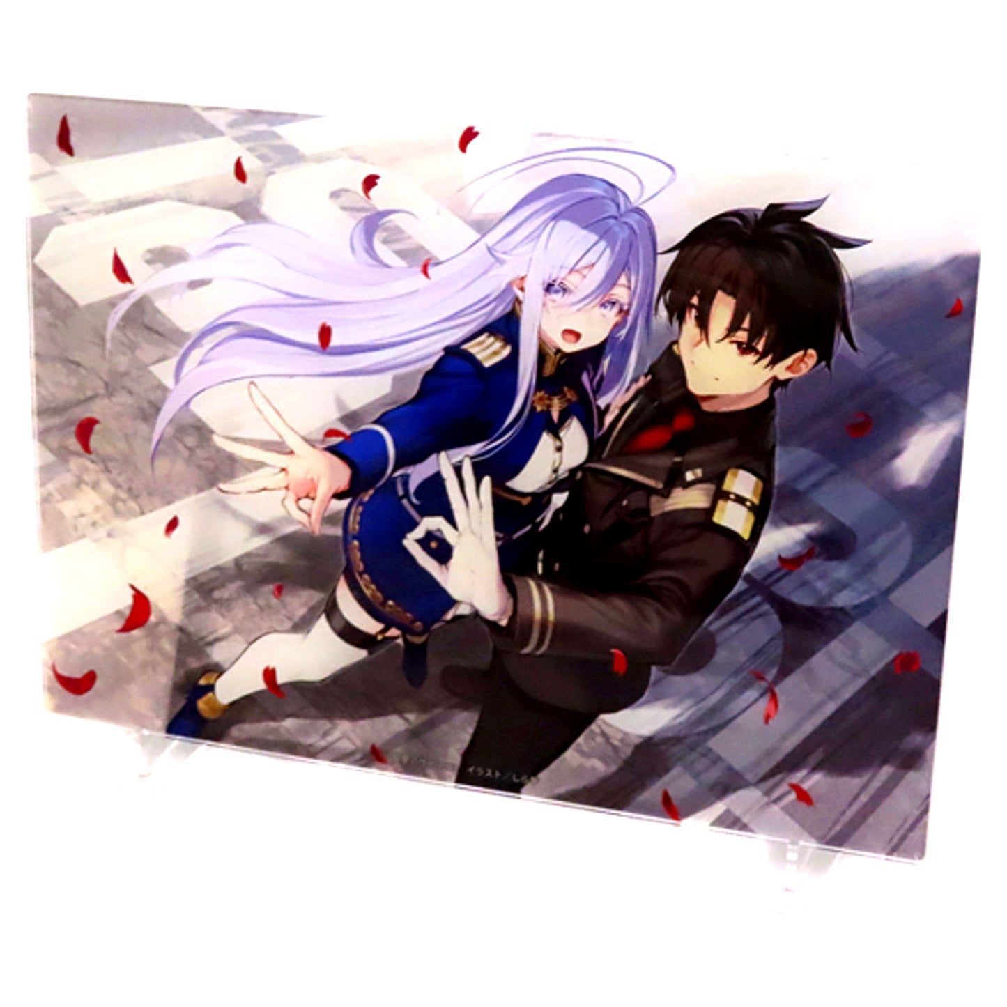 Vladilena Milize & Shinei Nouzen 86 Eighty-Six Dengeki Bunko 30th Anniversary Super Dengeki Bunko Exhibition Goods Acrylic Plate [USED]