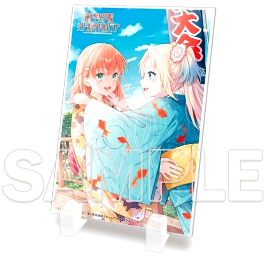 Kaho & Rurino Mini Acrylic Plate Love Live! Hasunosora Girls' High School Idol Club [USED]