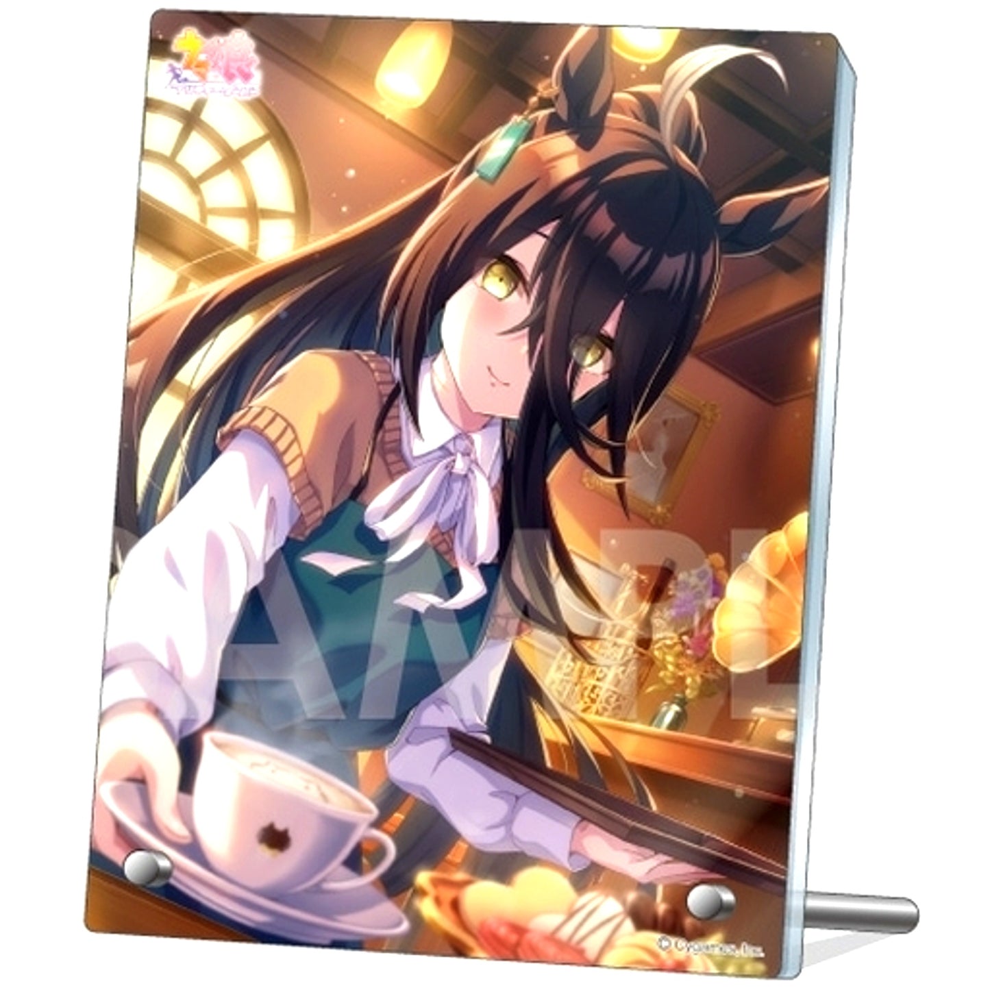 Manhattan Cafe 4 Acrylic Plate Vol.10 Umamusume: Pretty Derby [USED]