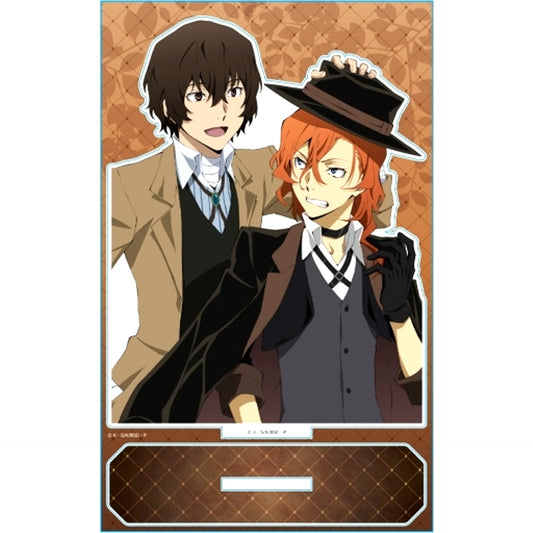 Osamu Dazai & Chuya Nakahara E. Acrylic Chara Stand Bungo Stray Dogs [USED]