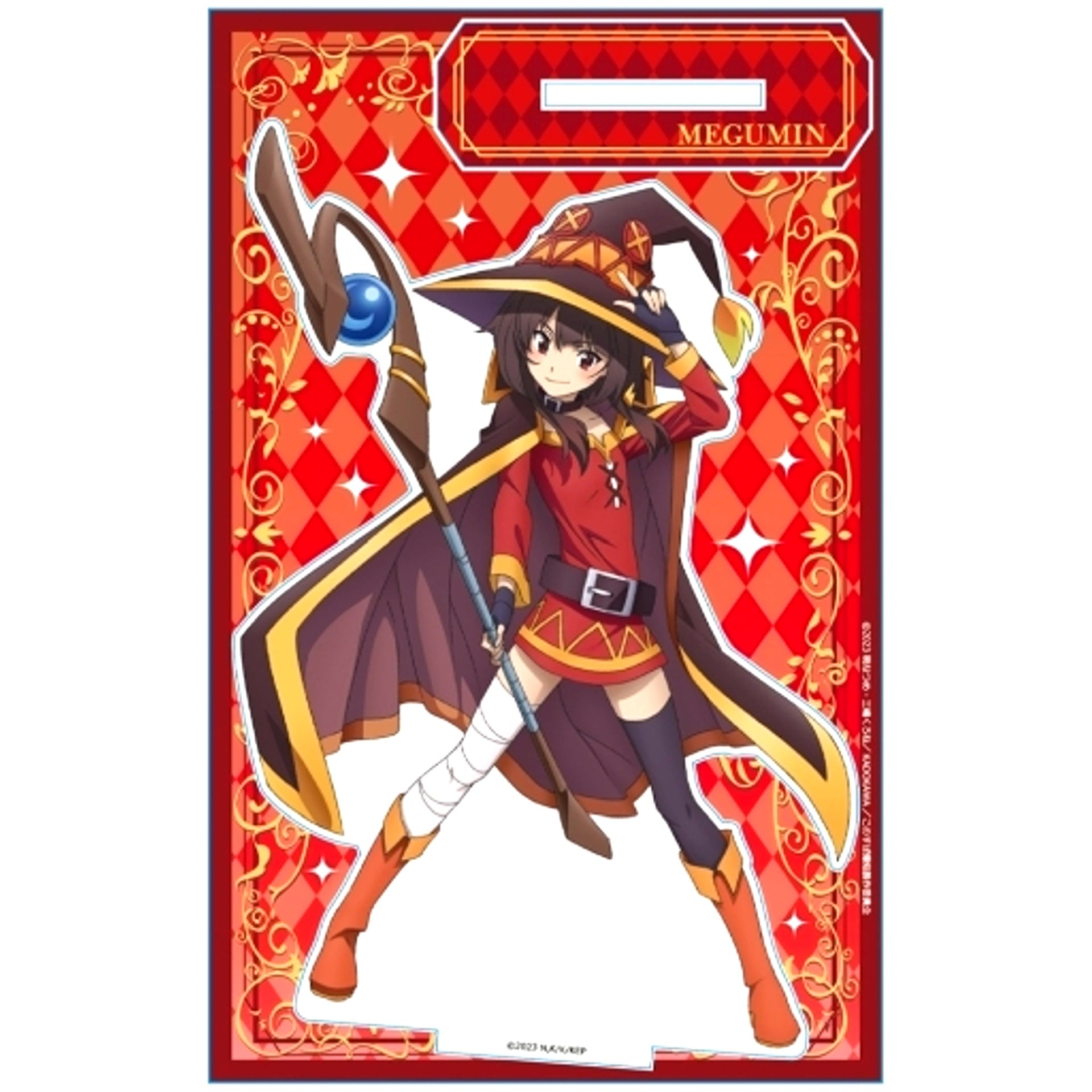 Megumin A Acrylic Character Stand KonoSuba An Explosion on This Wonderful World [USED]