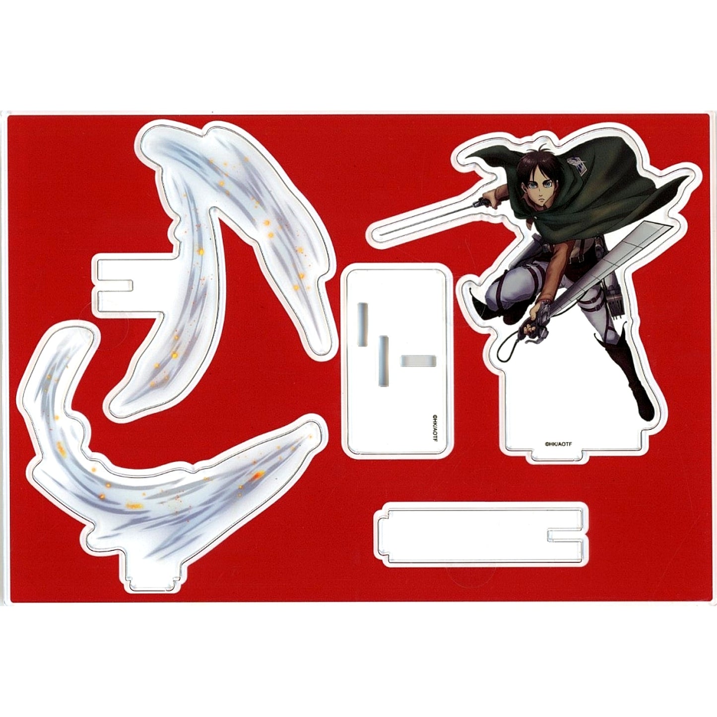 Eren Yeager Daikichi 01 Prize Acrylic Stand Marukuji Attack on Titan Vol. 2 [USED]