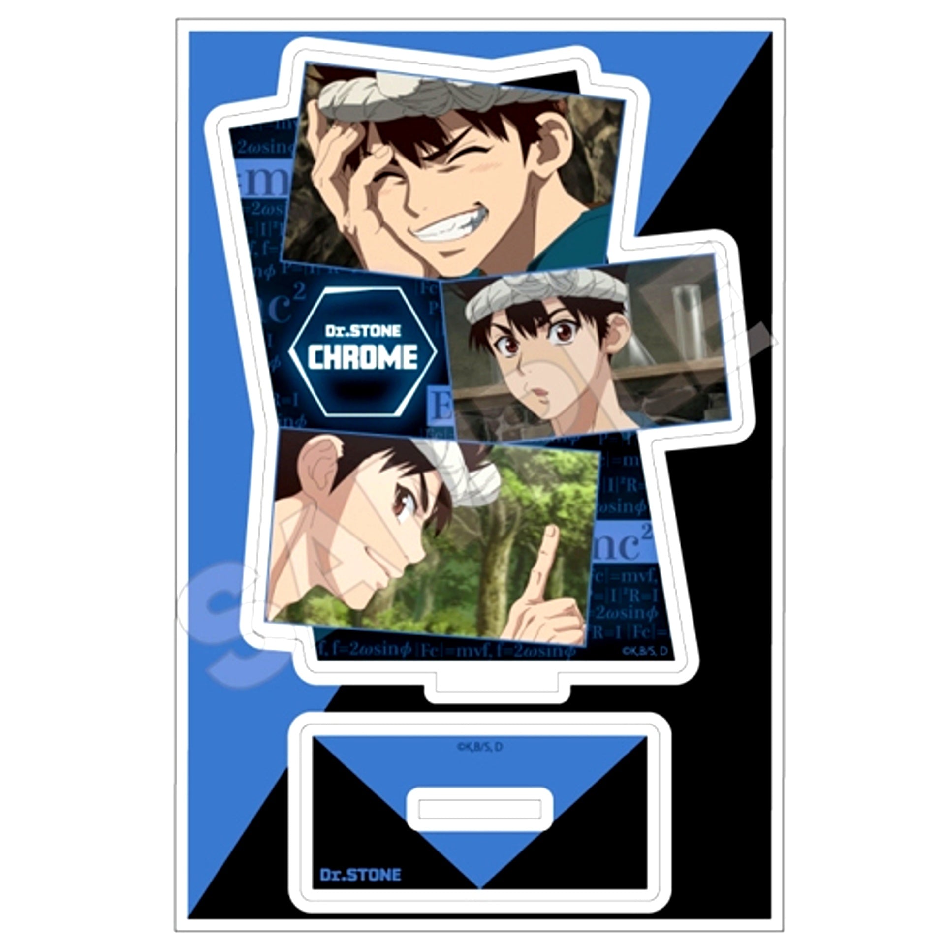 Chrome Acrylic Stand Jr. Dr.STONE NEW WORLD [USED]