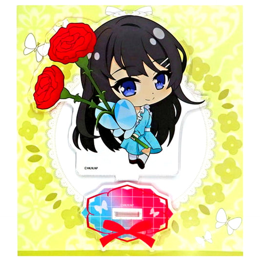 Mai Sakurajima Chibitts! Flower Fairy Rascal Does Not Dream of a Knapsack Kid Acrylic Stand [USED]