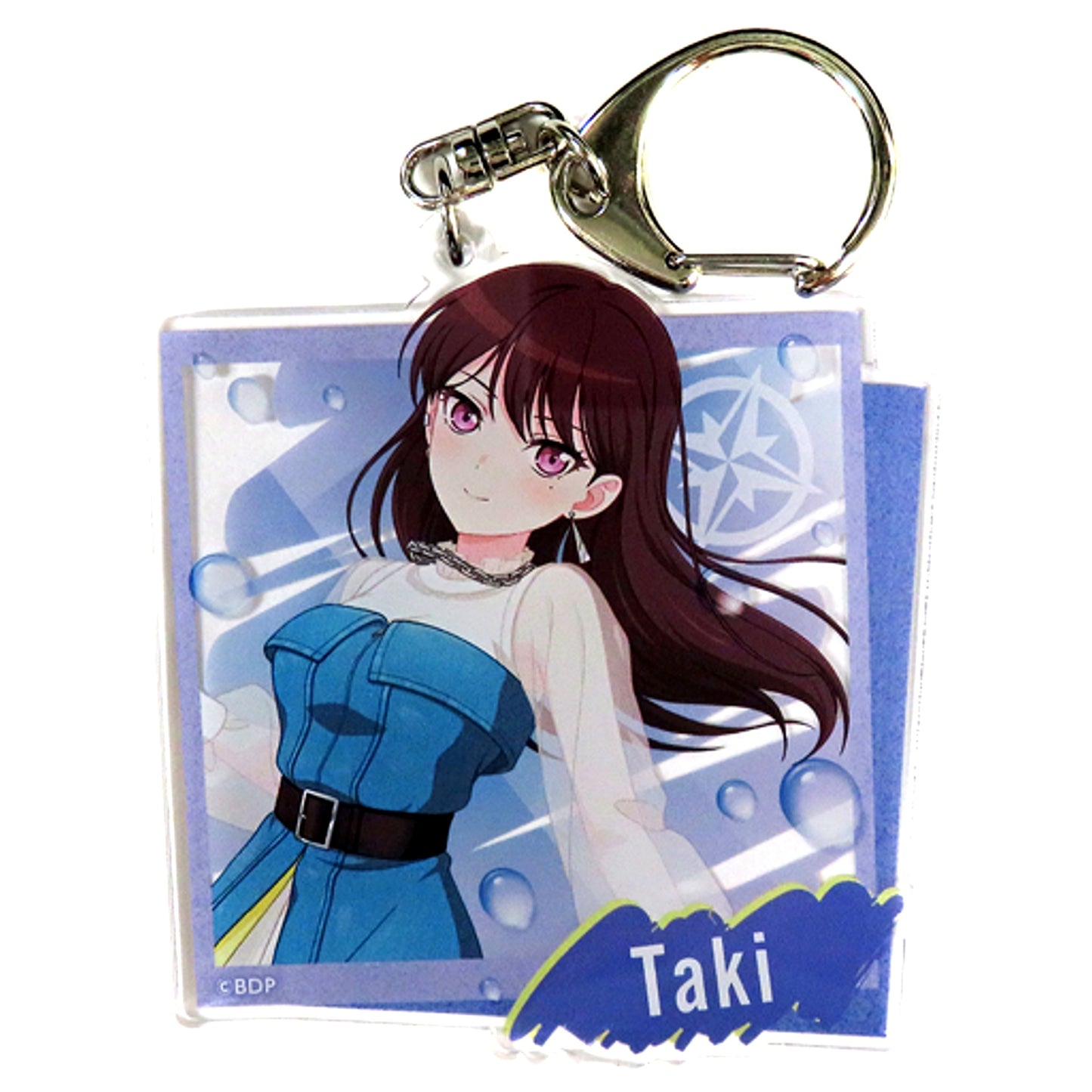 Taki Shiina BanG Dream! It's MyGO!!!!! Acrylic Keychain Jump ver. Atre Akihabara POP UP STORE [USED]