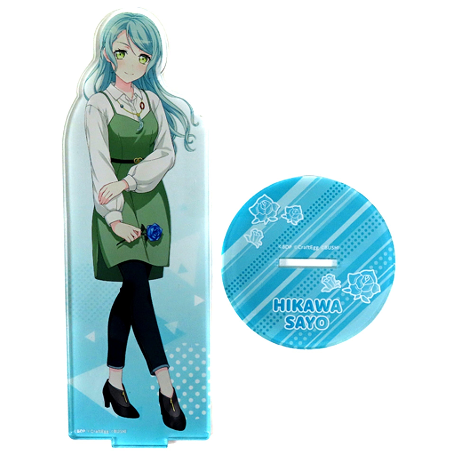Sayo Hikawa BanG Dream! Girls Band Party! Happy days Ver. Acrylic Stand BanG Dream! It's MyGO!!!!! x Atre Akihabara Pop Up Store Goods [USED]