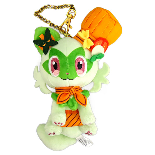 Pokemon Sprigatito Mascot Paldea Spooky Halloween Pokemon Center Limited Mascot [USED]