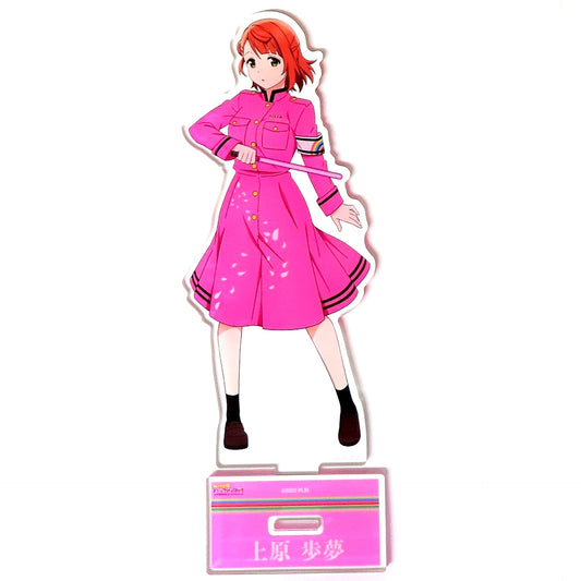 Ayumu Uehara Illustration Ryoran! Victory Road Ver. Big Acrylic Stand Love Live! Nijigasaki High School Idol Club Pop Up Shop in Tower Records [USED]