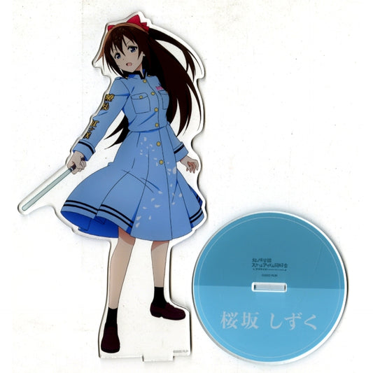 Shizuku Osaka Illustration Ryoran! Victory Road Ver. Extra Large Acrylic Stand Love Live! Nijigasaki High School Idol Club Pop Up Shop in Tower Records [USED]