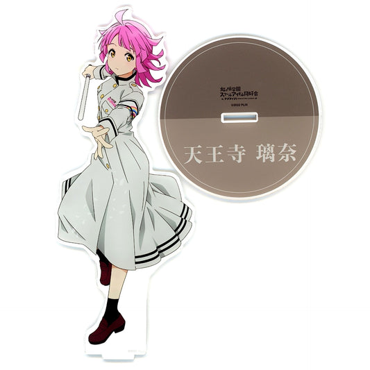 Rina Tennoji Illustration Ryoran! Victory Road Ver. Extra Large Acrylic Stand Love Live! Nijigasaki High School Idol Club POP UP SHOP in TOWER RECORDS [USED]