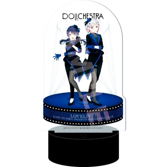 DOLLCHESTRA B. Love Live! Hasunosora Girls High School Idol Club LED Big Acrylic Stand [USED]