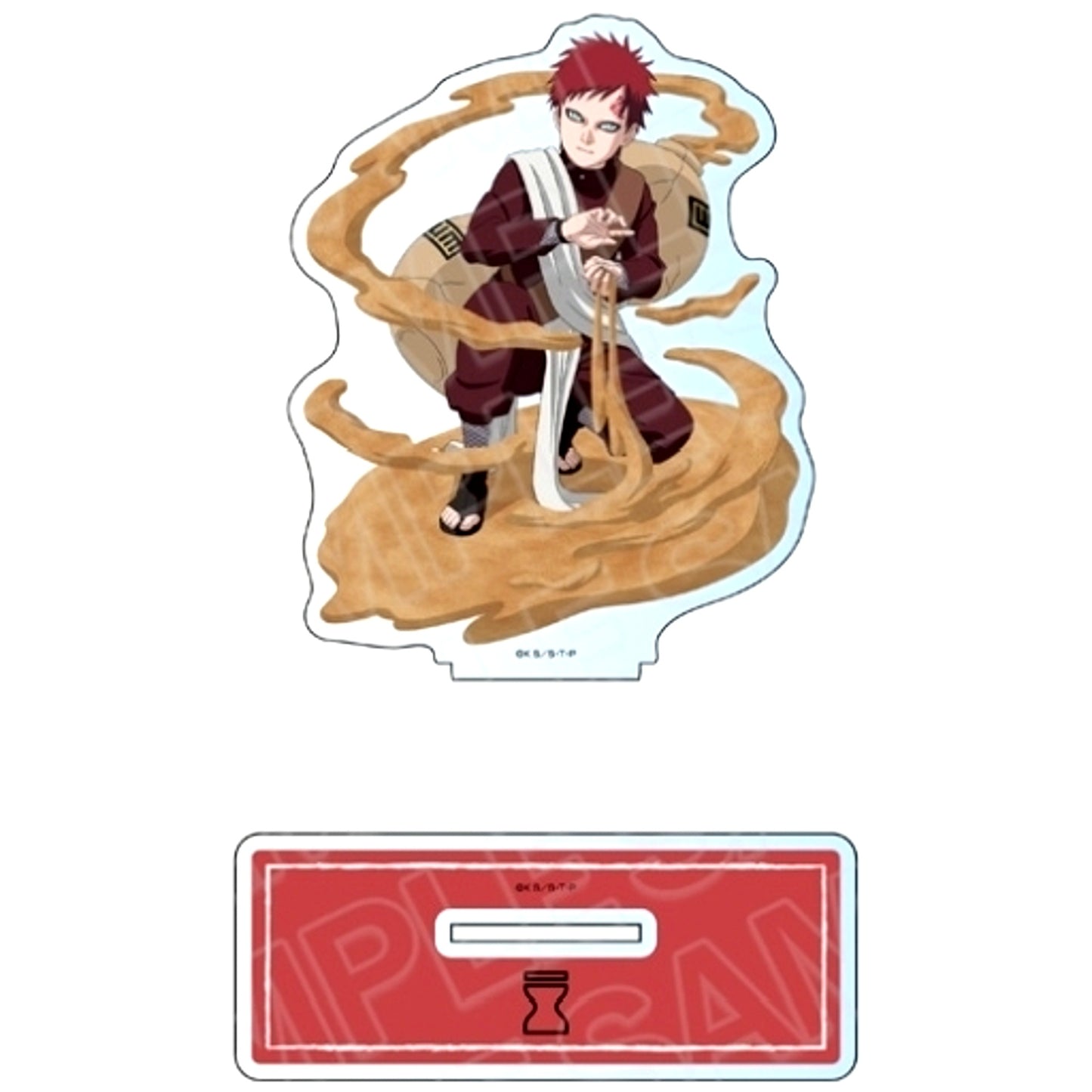 Gaara Battle Ver. Naruto Big Acrylic Stand [USED]