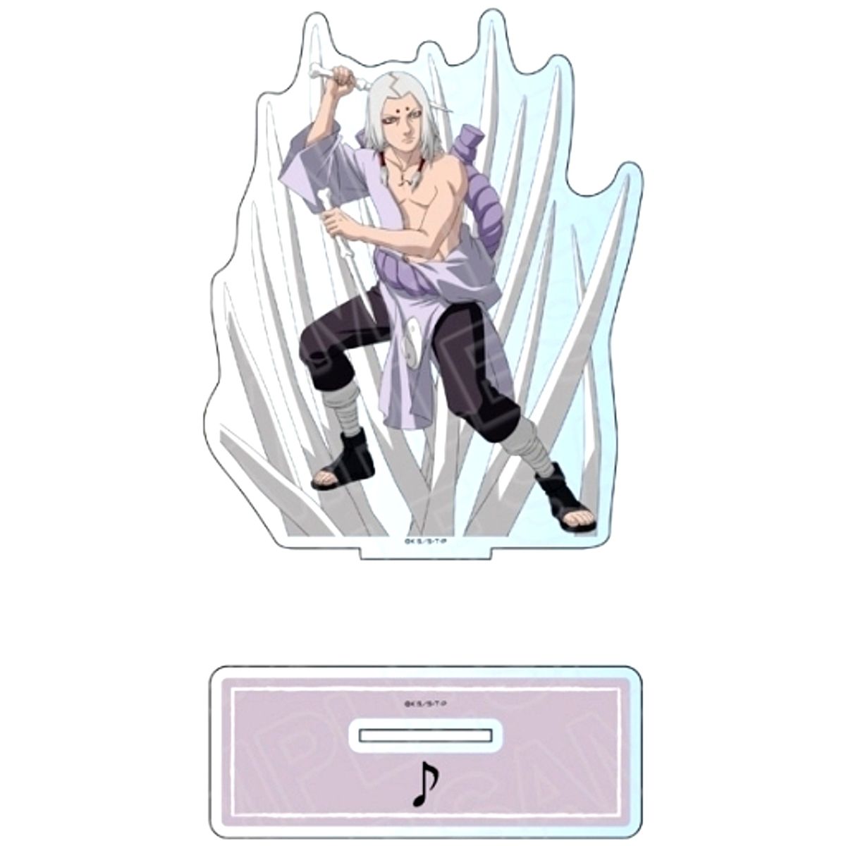 Kimimaro Naruto Big Acrylic Stand BATTLE Ver. [USED]