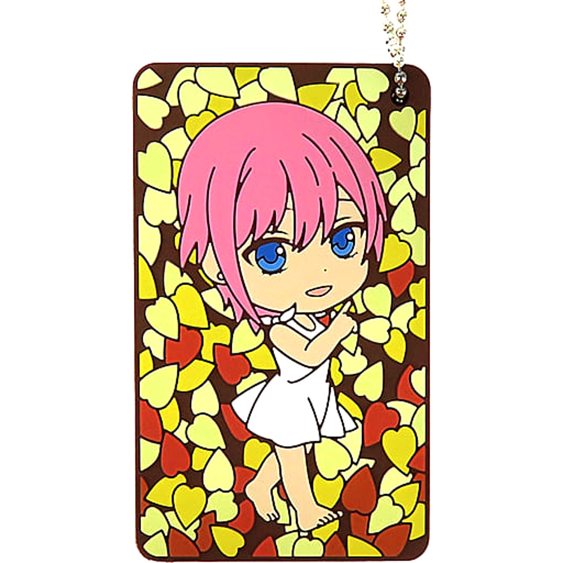 The Quintessential Quintuplets Movie Ichika Nakano White Dress Ichiban Kuji Meguri no Kiseki Rubber Collection Kyunchara Illustrations Prize H [USED]