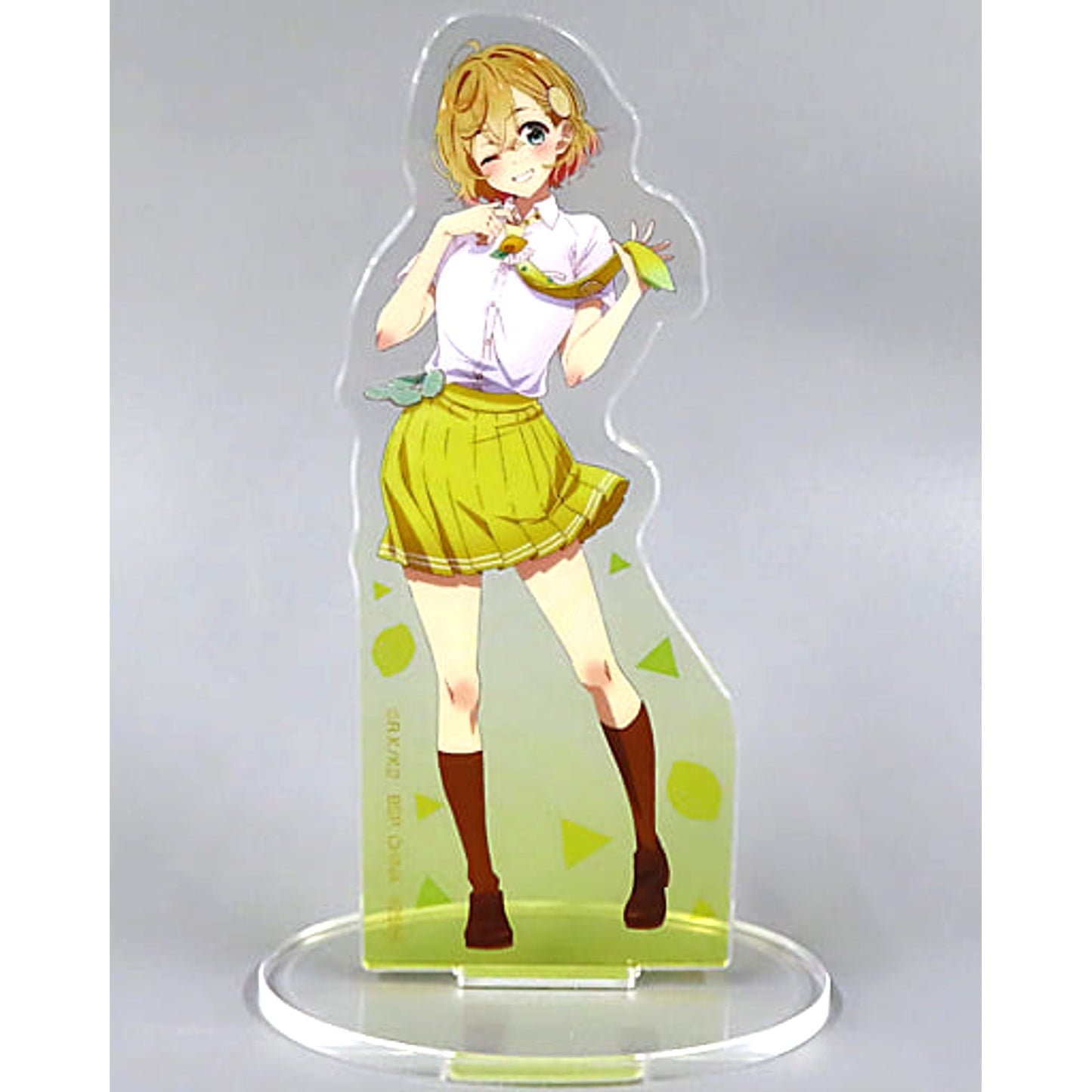 Ichiban Kuji Rent-A-Girlfriend Satisfaction Level 5 Youth if Mami Nanami Acrylic Stand if Uniform Outfit Prize F Acrylic Stands [USED]
