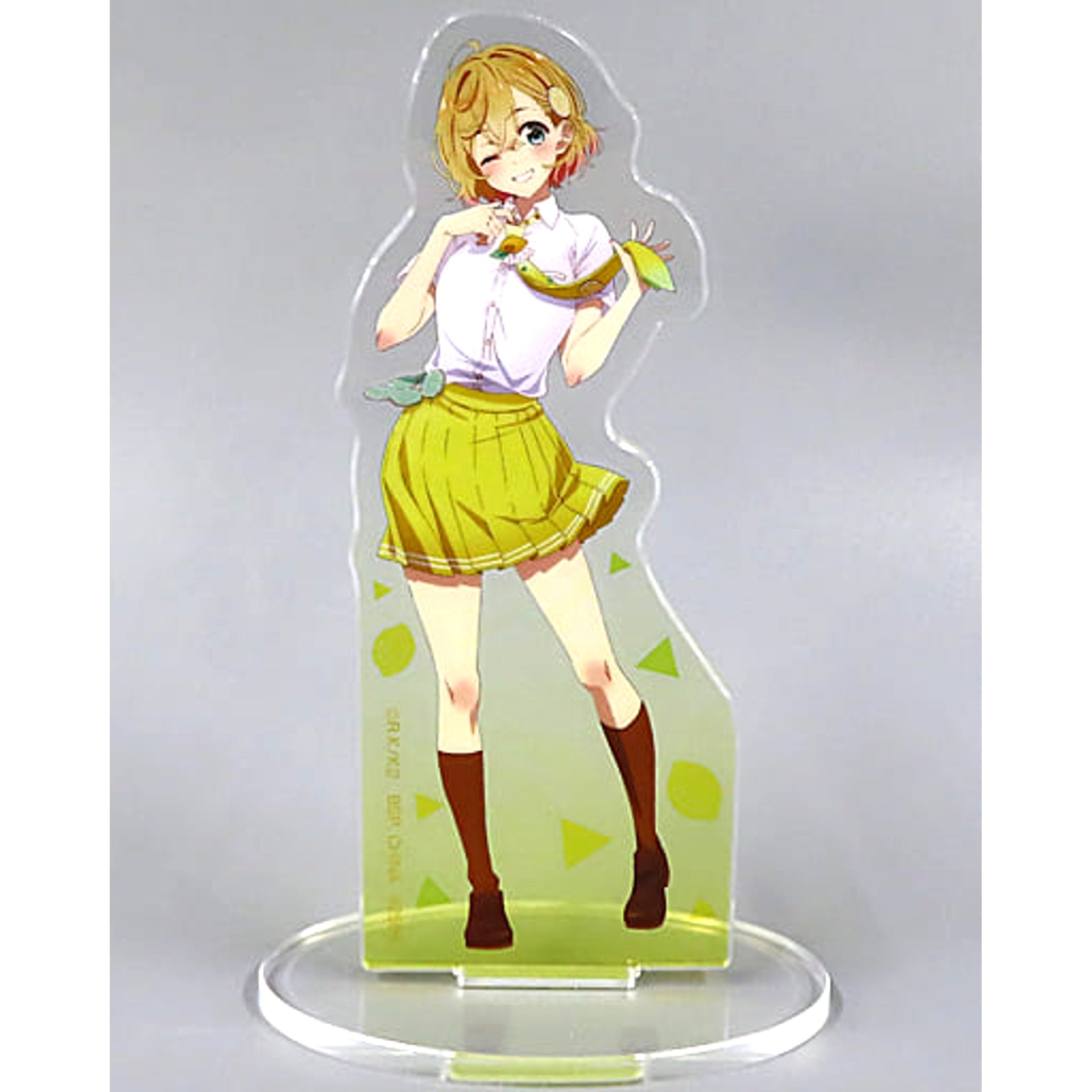 Ichiban Kuji Rent-A-Girlfriend Satisfaction Level 5 Youth if Mami Nanami Acrylic Stand if Uniform Outfit Prize F Acrylic Stands [USED]