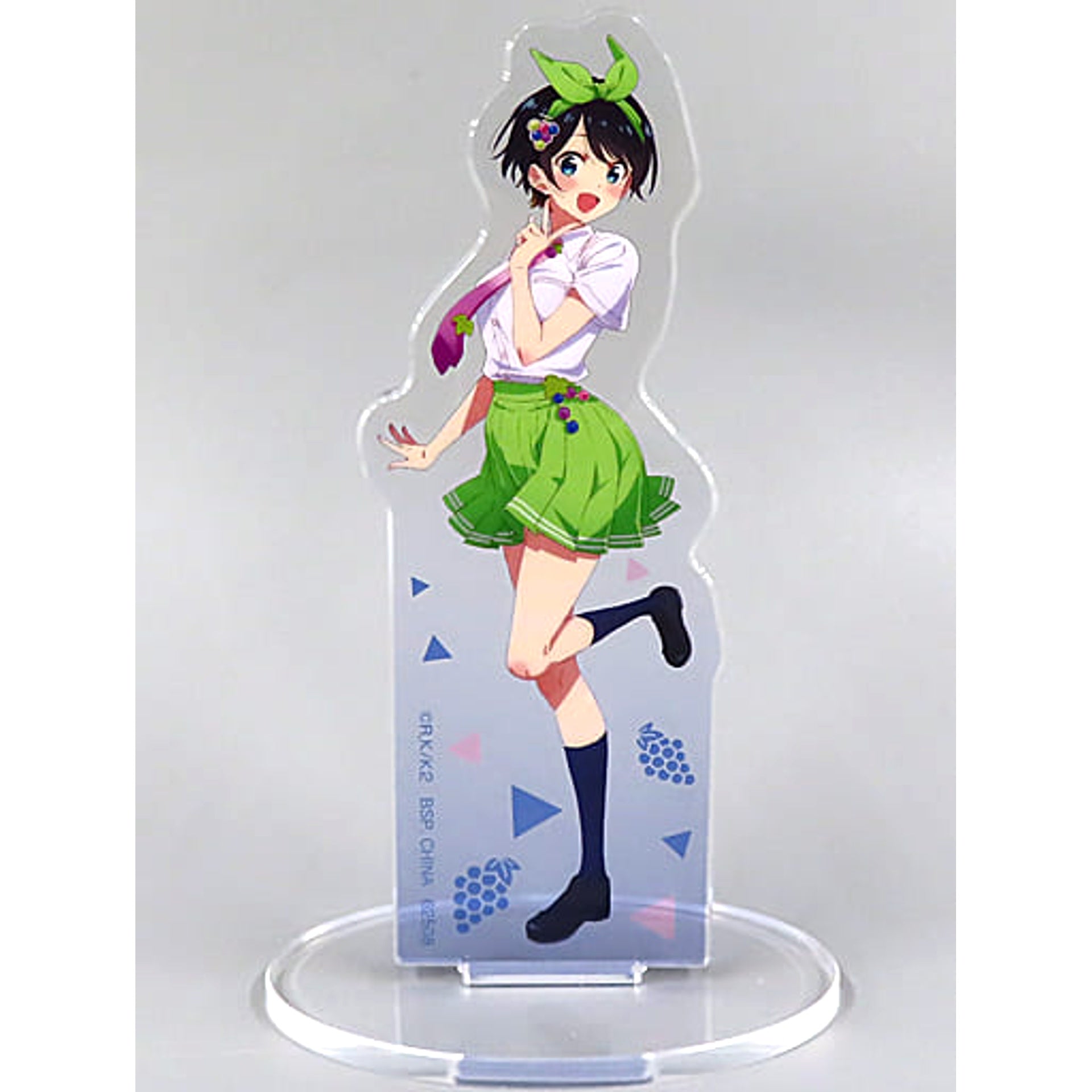 Rent-a-Girlfriend Ruka Sarashina If School Uniform Costume Ichiban Kuji Manzokudo 5 Seishun If Acrylic Stand Prize F Acrylic Stands [USED]