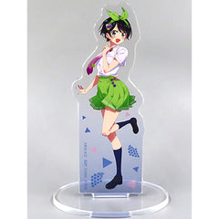 Rent-a-Girlfriend Ruka Sarashina If School Uniform Costume Ichiban Kuji Manzokudo 5 Seishun If Acrylic Stand Prize F Acrylic Stands [USED]