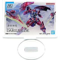 Mobile Suit Gundam Darilbalde HG Ichiban Kuji Gunpla 2023 Acrylic Stand Prize J Acrylic Stands [USED]
