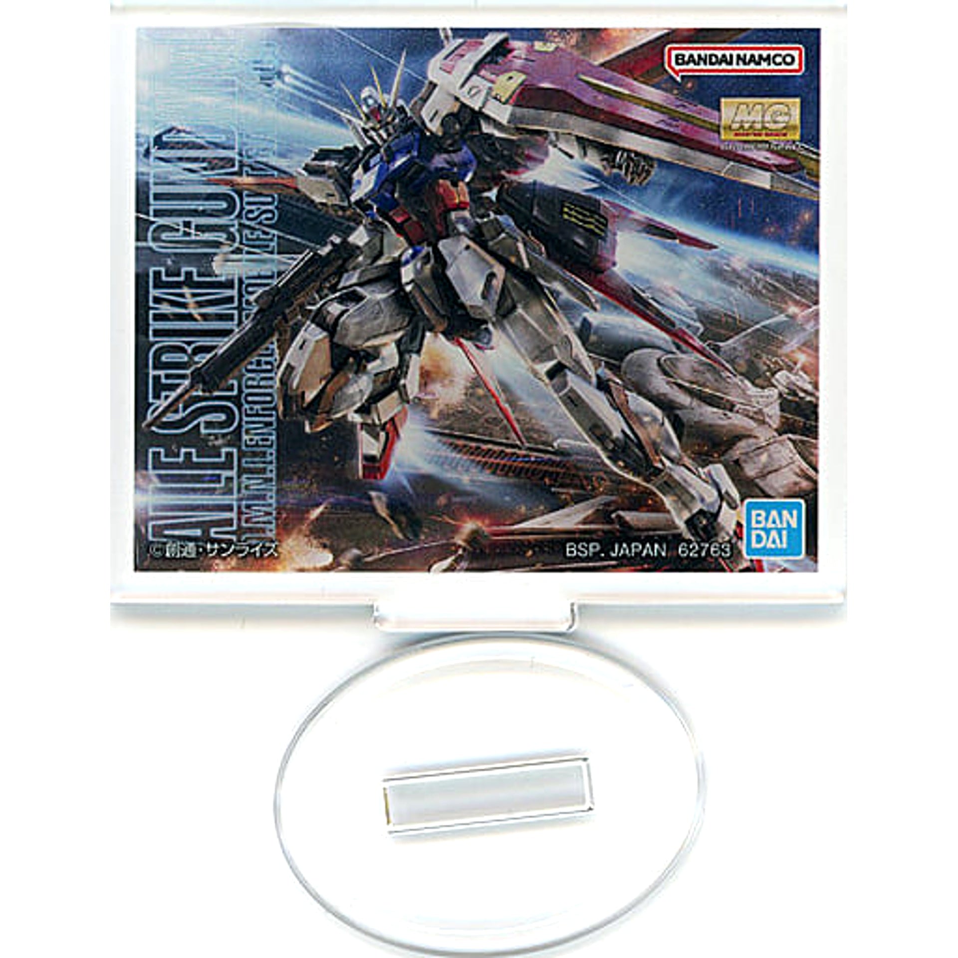 Mobile Suit Gundam Strike Gundam Ver. RM MG Ichiban Kuji Gunpla 2023 Acrylic Stand Prize J Acrylic Stands [USED]