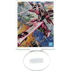 Mobile Suit Gundam Infinite Justice Gundam MG Ichiban Kuji Gunpla 2023 Acrylic Stand Prize J Acrylic Stands [USED]