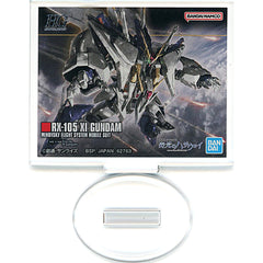 Mobile Suit Gundam Xi Gundam HGUC Ichiban Kuji Gunpla 2023 Acrylic Stand Prize J Acrylic Stands [USED]