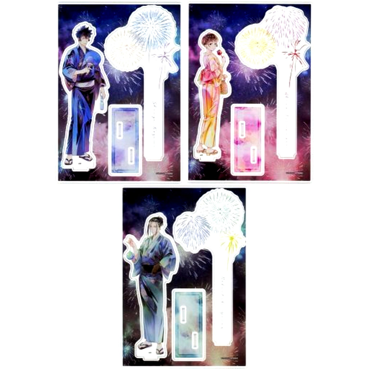 Set of 3 PSYCHO-PASS PROVIDENCE The Movie B Prize Kujimate x webpon Acrylic Diorama [USED]