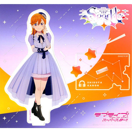 Kanon Shibuya Puzzle Acrylic Stand Love Live! Superstar!! Liella! 4th LoveLive! Tour brand new Sparkle [USED]