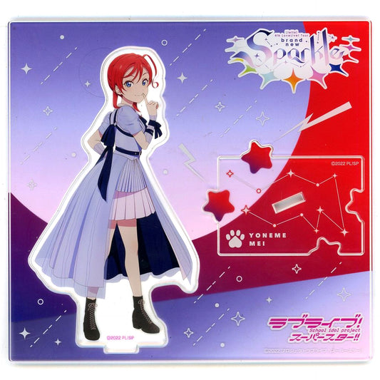 Mei Yoneme Puzzle Acrylic Stand Love Live! Superstar!! Liella! 4th LoveLive! Tour brand new Sparkle [USED]