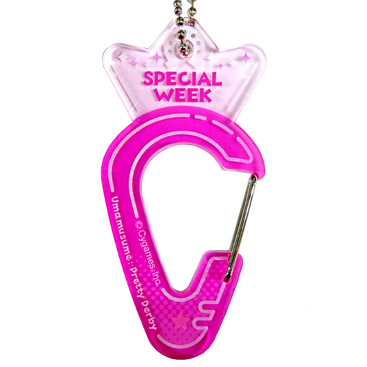 Special Week Uma Musume Pretty Derby 5th EVENT ARENA TOUR GO BEYOND MEMORIAL RECORD -GAZE- Official Trading Acrylic Carabiner 5th EVENT -GAZE- Ver. [USED]
