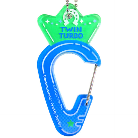 Twin Turbo Uma Musume Pretty Derby 5th EVENT ARENA TOUR GO BEYOND MEMORIAL RECORD GAZE Official Trading Acrylic Carabiner 5th EVENT GAZE Ver. [USED]
