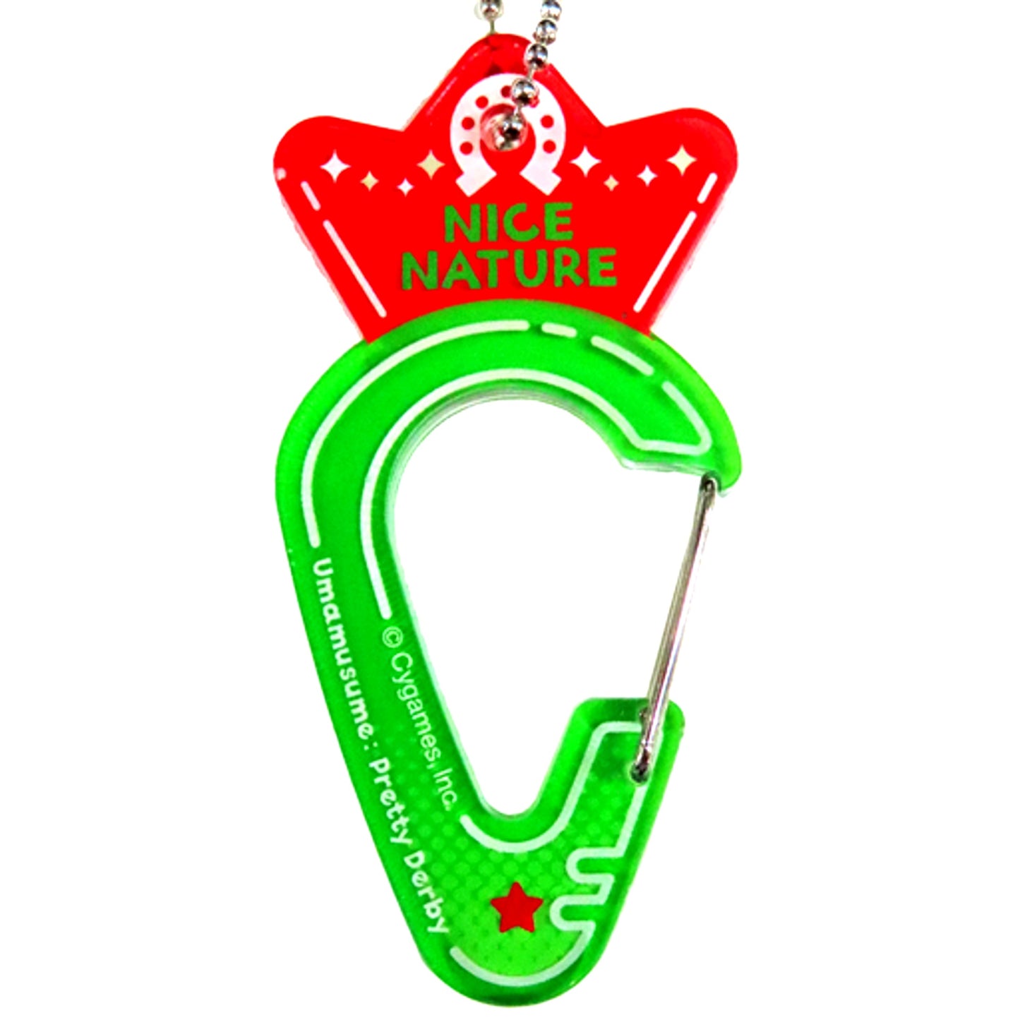 Nice Nature Uma Musume Pretty Derby 5th EVENT ARENA TOUR GO BEYOND MEMORIAL RECORD -GAZE- Official Trading Acrylic Carabiner 5th EVENT -GAZE- Ver. [USED]