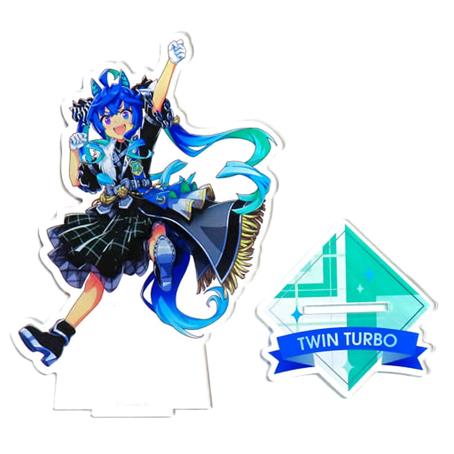 Twin Turbo Uma Musume Pretty Derby 5th Event Arena Tour GO BEYOND Memorial Record GAZE Official Acrylic Stand Splendor of Onyx Ver [USED]