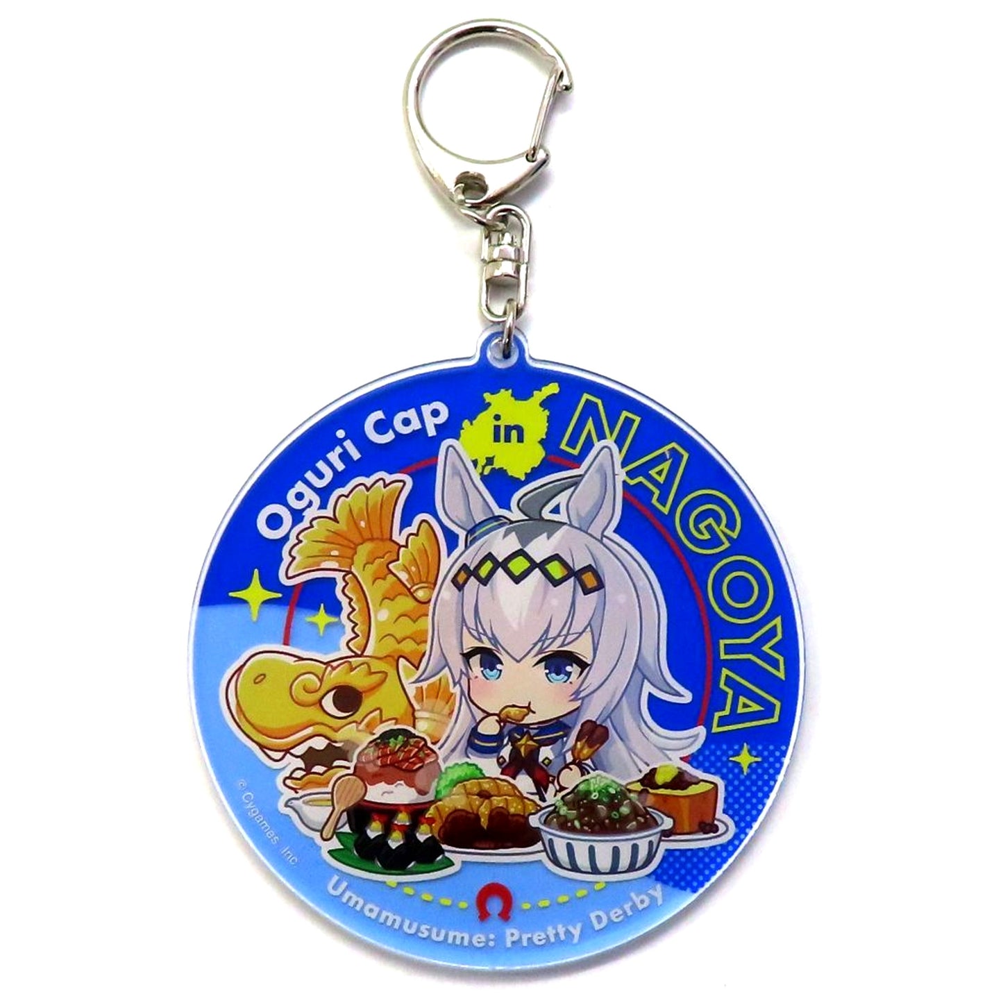 Oguri Cap NAGOYA Ver. Uma Musume Pretty Derby Official Acrylic Keychain 5th EVENT ARENA TOUR GO BEYOND MEMORIAL RECORD GAZE [USED]