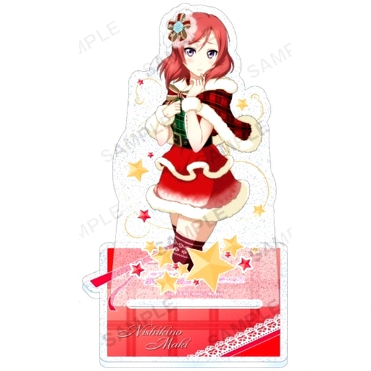 Maki Nishikino Love Live! School Idol Festival Mu s Kirarin Acrylic Stand Christmas Ver. [USED]