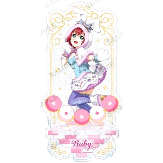 Ruby Kurosawa Love Live! School Idol Festival Aqours Kirarin Acrylic Stand Animal Ver. [USED]