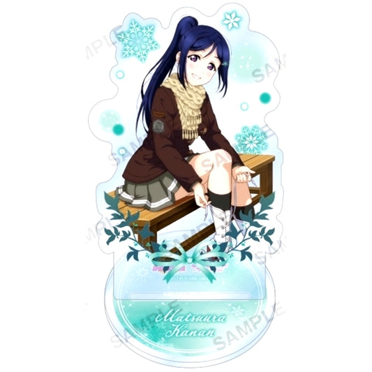Kanan Matsuura Love Live! School Idol Festival Aqours Acrylic Stand Christmas Ver. [USED]