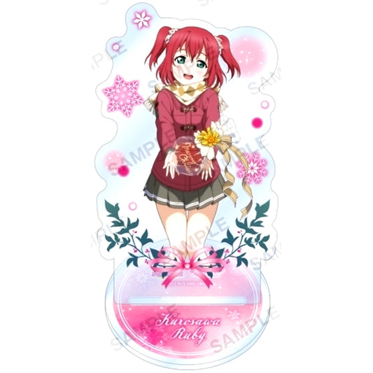 Ruby Kurosawa Aqours Christmas Ver. Acrylic Stand Love Live! School Idol Festival [USED]