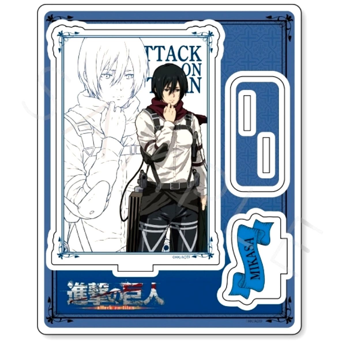 WB. Mikasa Ackerman Acrylic Stand Vol.9 Attack on Titan The Final Season [USED]