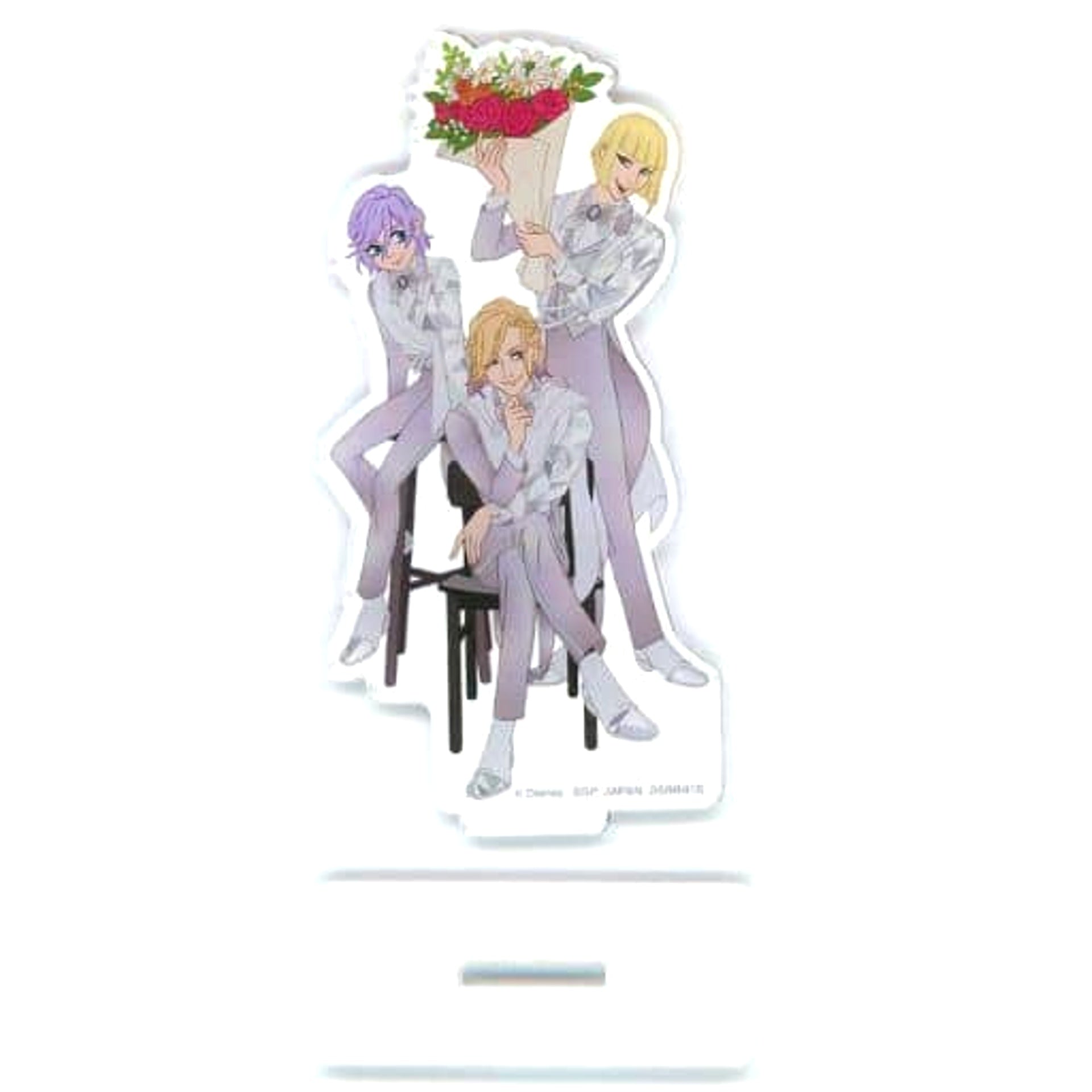 Disney Twisted-Wonderland Pomefiore Dorm Acrylic Plate with Stand Disney100 Namco Exclusive Acrylic Stands [USED]