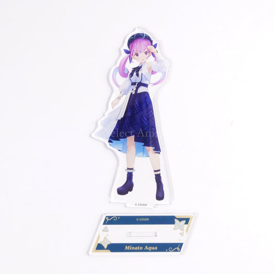 VTuber Hololive Minato Aqua 3D Acrylic Stand Blue Journey Costume Ver. Blue Journey 1st Live Yoake no Uta Exclusive Acrylic Stands [USED]