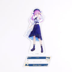 VTuber Hololive Minato Aqua 3D Acrylic Stand Blue Journey Costume Ver. Blue Journey 1st Live Yoake no Uta Exclusive Acrylic Stands [USED]