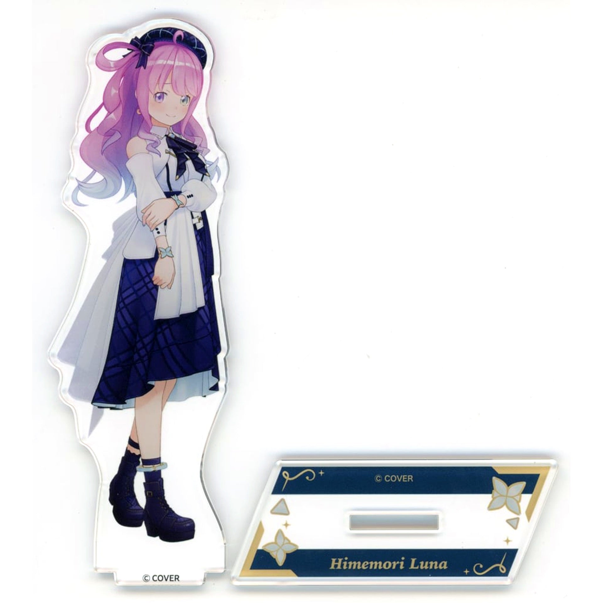 Himemori Luna 3D Acrylic Stand Blue Journey Outfit Ver. VTuber hololive Blue Journey 1st Live Yoake no Uta [USED]