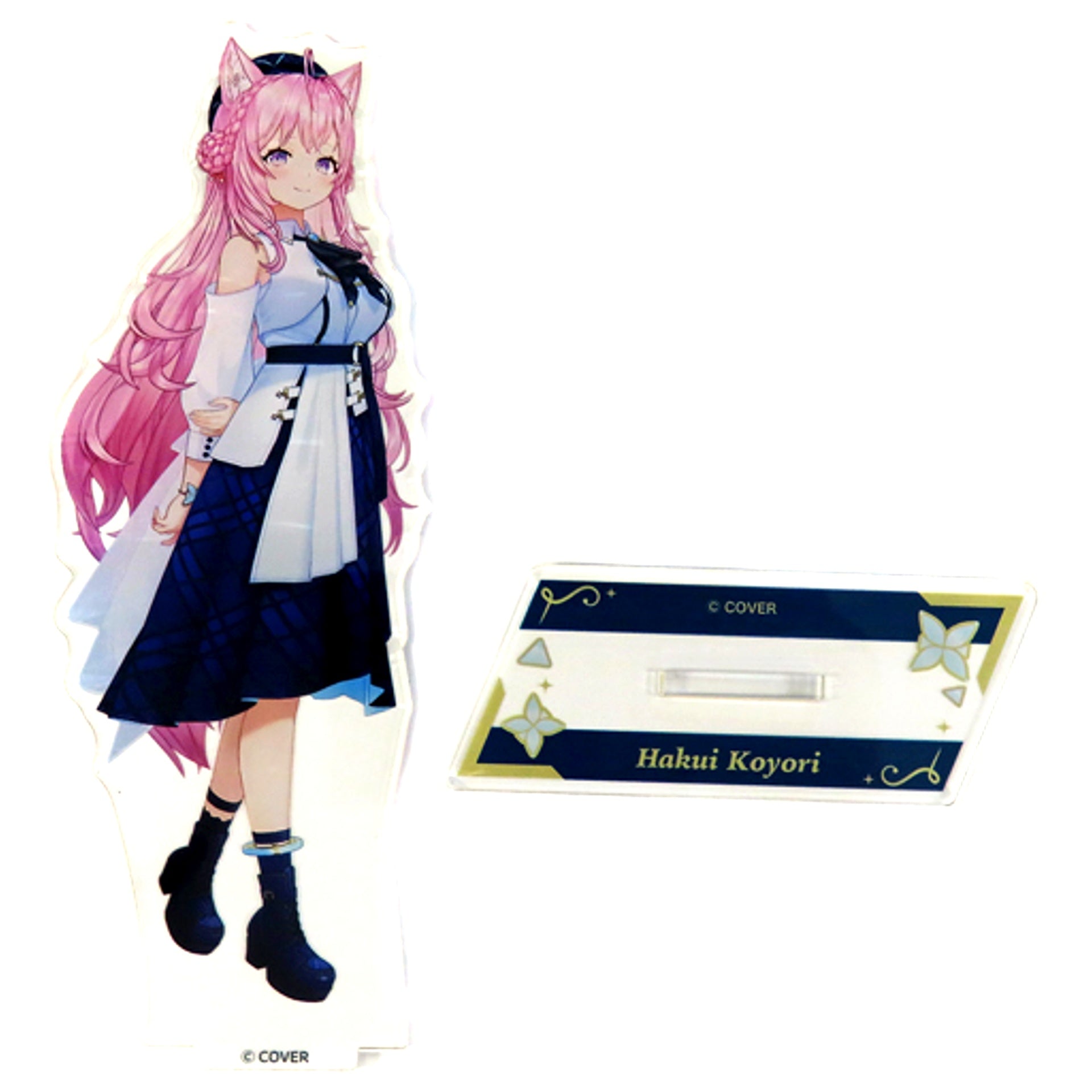Hakui Koyori 3D Acrylic Stand Blue Journey Outfit Ver. VTuber hololive Blue Journey 1st Live Yoake no Uta [USED]