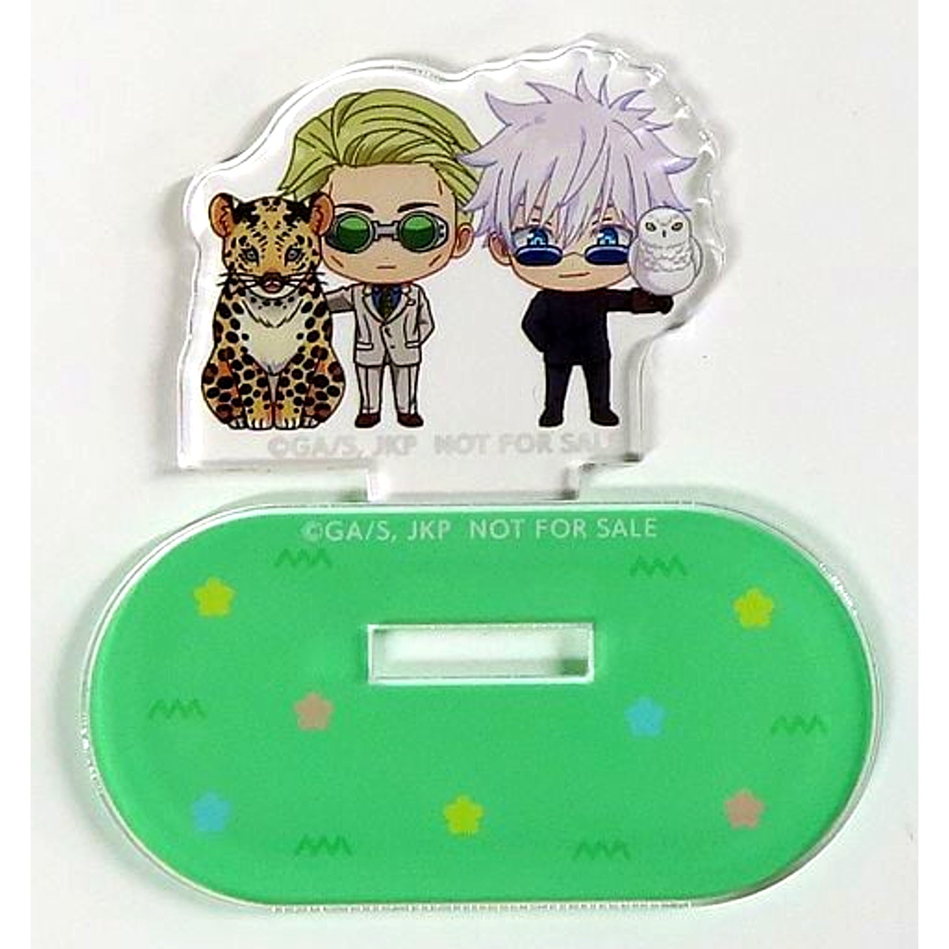 Satoru Gojo & Kento Nanami Acrylic Stand Chibi Character Ver. Jujutsu Kaisen x Tobu Zoo Chibi Character Trading Acrylic Stand Event Limited BOX Purchase Bonus [USED]