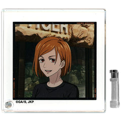 Jujutsu Kaisen x Tobu Zoo Nobara Kugisaki Close-Up New Illustration Zookeeper Trading Acrylic Stand Panel Acrylic Stands [USED]